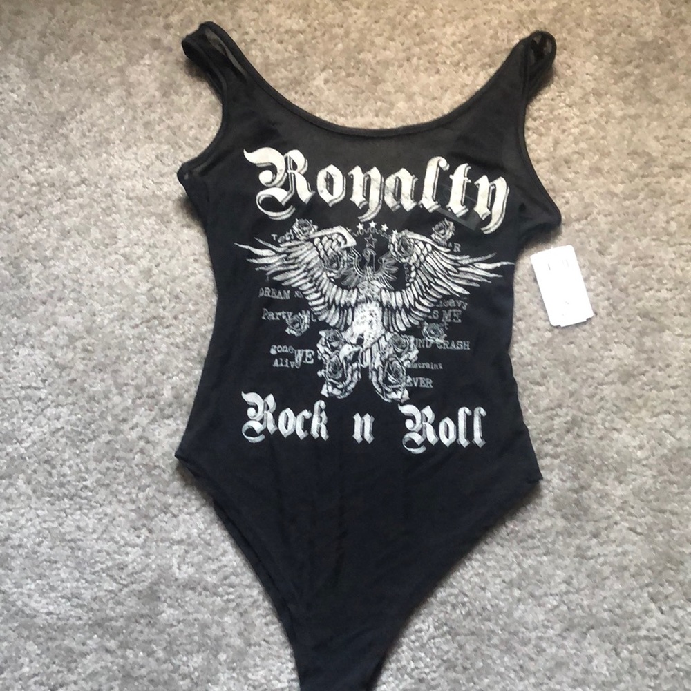 New with tags! Mesh tank top bodysuit.